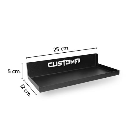 แท่นแขวนเหล็กเสียบเครื่องมือ CUSTOMAI SIZE M สีดำ_6