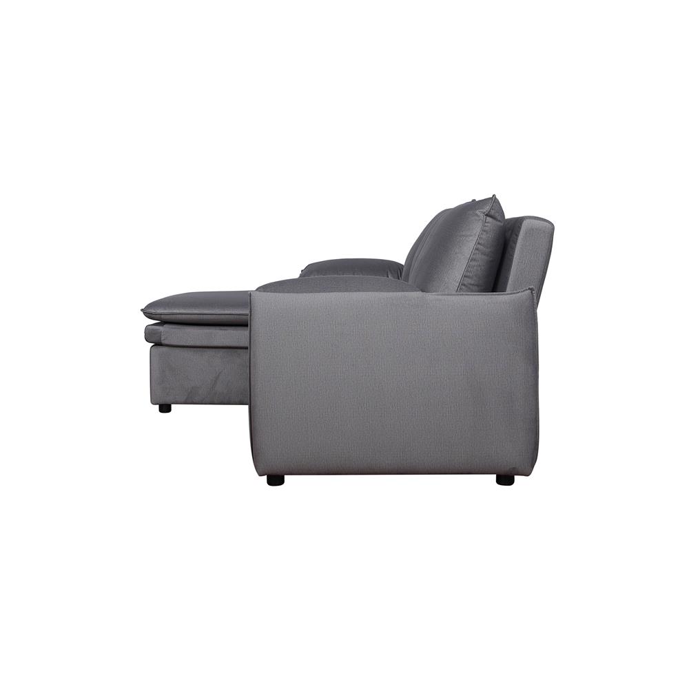 โซฟาเข้ามุมซ้าย FURDINI SPACE PET FRIENDLY สีเทา