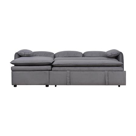 โซฟาเข้ามุมซ้าย FURDINI SPACE PET FRIENDLY สีเทา_3