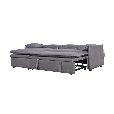 โซฟาเข้ามุมซ้าย FURDINI SPACE PET FRIENDLY สีเทา_6