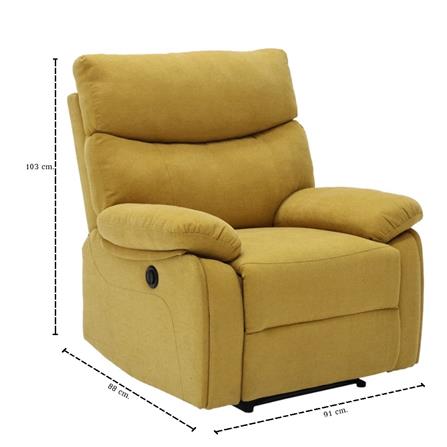 RECLINER SB FURNITURE LOLLY 19243873 สีเหลือง_6