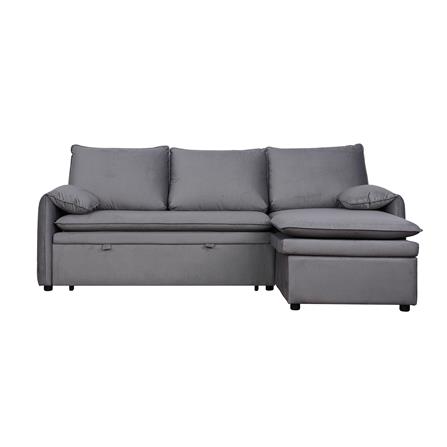 โซฟาเข้ามุมขวา FURDINI SPACE PET FRIENDLY สีเทา_0