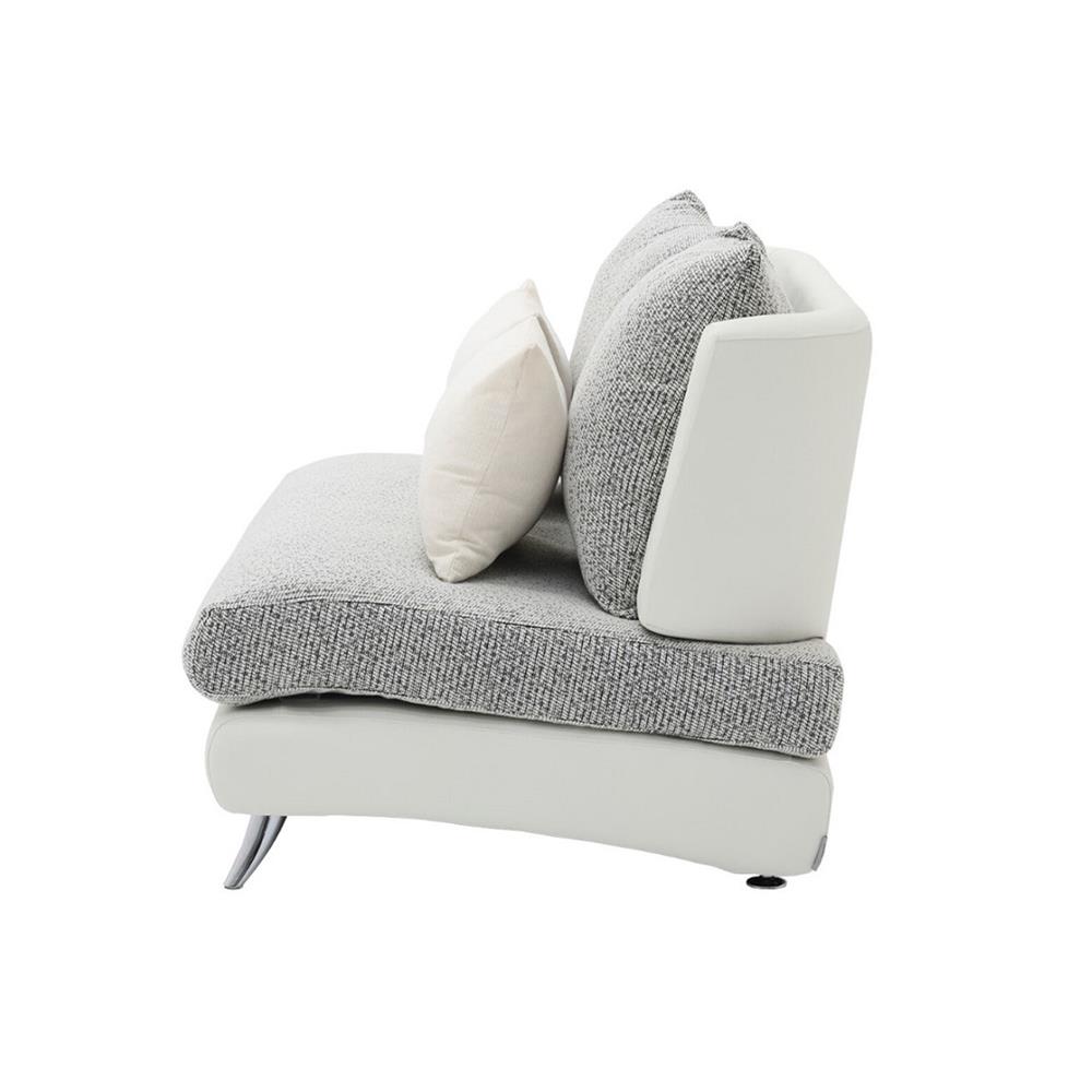 โซฟา 2 ที่นั่ง SB FURNITURE JELLY 19248273 สีขาว/ดำ