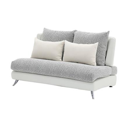 โซฟา 2 ที่นั่ง SB FURNITURE JELLY 19248273 สีขาว/ดำ_0