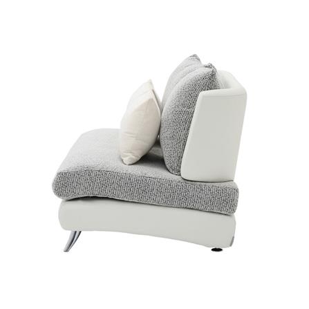 โซฟา 2 ที่นั่ง SB FURNITURE JELLY 19248273 สีขาว/ดำ_2