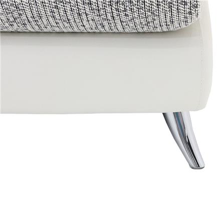 โซฟา 2 ที่นั่ง SB FURNITURE JELLY 19248273 สีขาว/ดำ_5