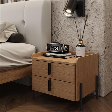 ตู้ข้างเตียง SB FURNITURE WANATA 54 ซม. สีน้ำตาล_3