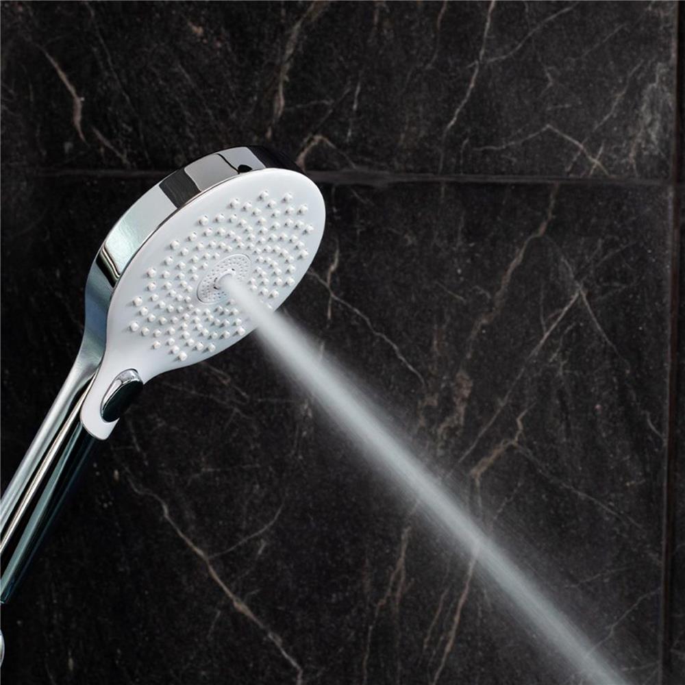 ชุดฝักบัวสายอ่อน 3 ระดับ RASLAND D414-D6543 สีโครม