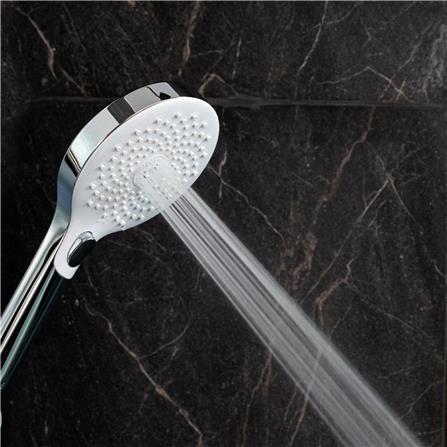 ชุดฝักบัวสายอ่อน 3 ระดับ RASLAND D414-D6543 สีโครม_1