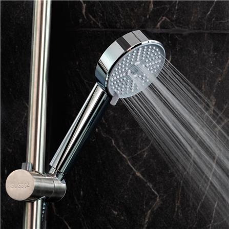 ชุดฝักบัวสายอ่อน 3 ระดับ RASLAND D413-D2255 สีโครม_4