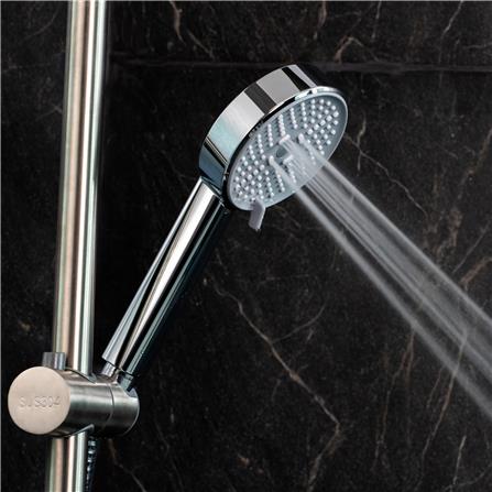 ชุดฝักบัวสายอ่อน 3 ระดับ RASLAND D413-D2255 สีโครม_6