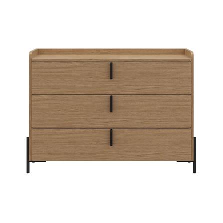 ตู้ลิ้นชัก 3 ชั้น SB FURNITURE WANATA 19239514 104x75 ซม. สีโอ๊ค_1