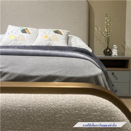 เตียง 6 ฟุต SB FURNITURE GRECIA 19236488 สีครีม_4