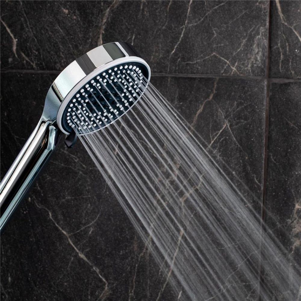 ชุดฝักบัวสายอ่อน 5 ระดับ RASLAND D414-D7899 สีโครม