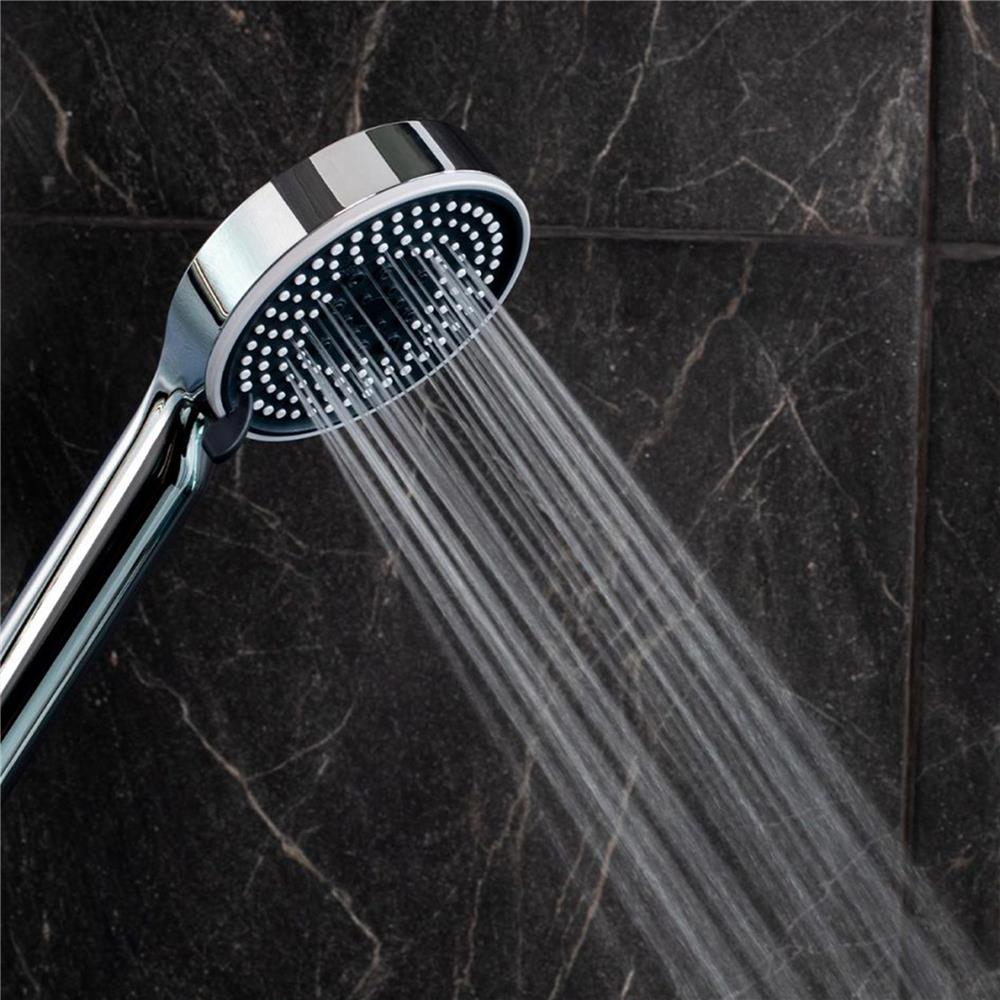 ชุดฝักบัวสายอ่อน 5 ระดับ RASLAND D414-D7899 สีโครม