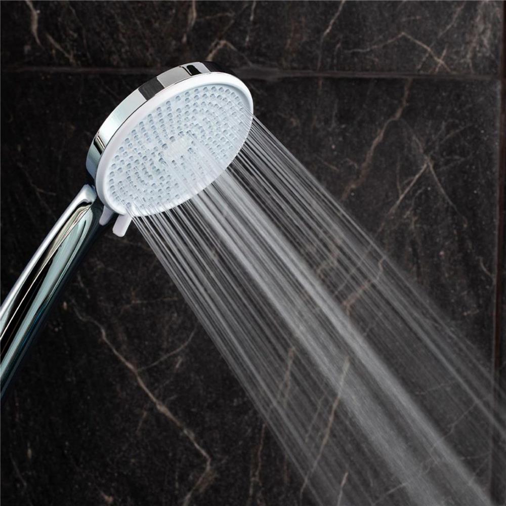 ชุดฝักบัวสายอ่อน 5 ระดับ RASLAND D414-D7744 สีโครม