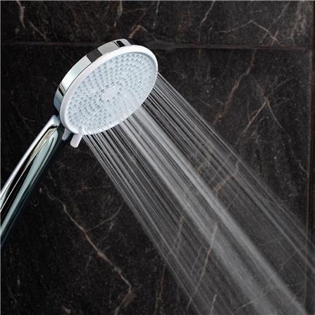 ชุดฝักบัวสายอ่อน 5 ระดับ RASLAND D414-D7744 สีโครม_2