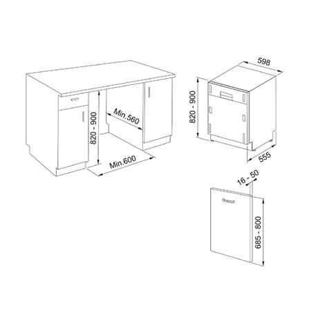 เครื่องล้างจานฝัง FRANKE FDW 614 D10P DOS_9