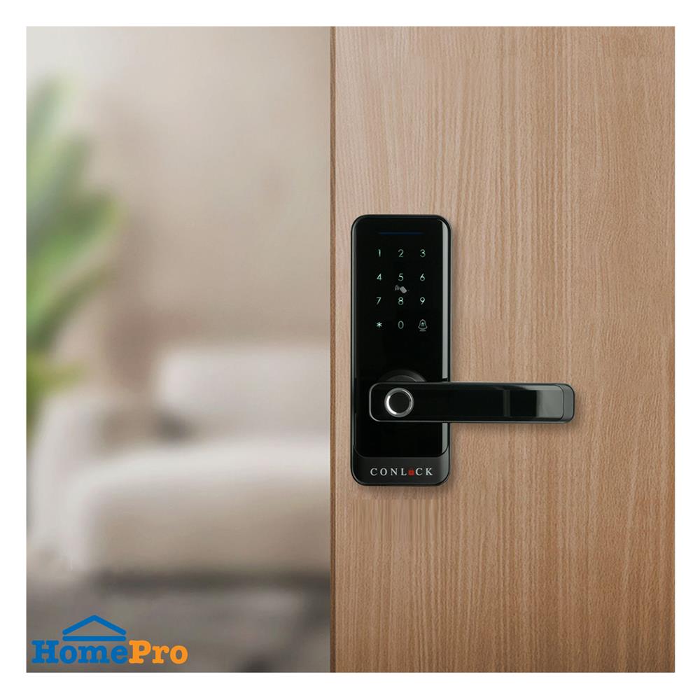 กลอนดิจิตอล CONLOCK CL-X3 สีดำ