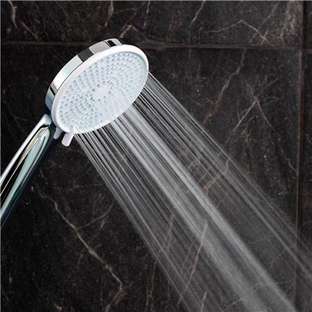 ชุดฝักบัวสายอ่อน 5 ระดับ RASLAND D414-D6633 สีโครม_1