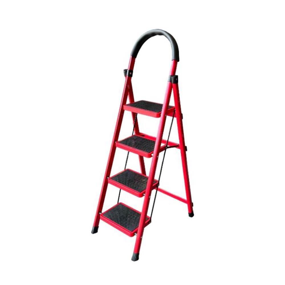 บันได STEP 4 ขั้น BARCO LSHL-004-R สีดำ-แดง