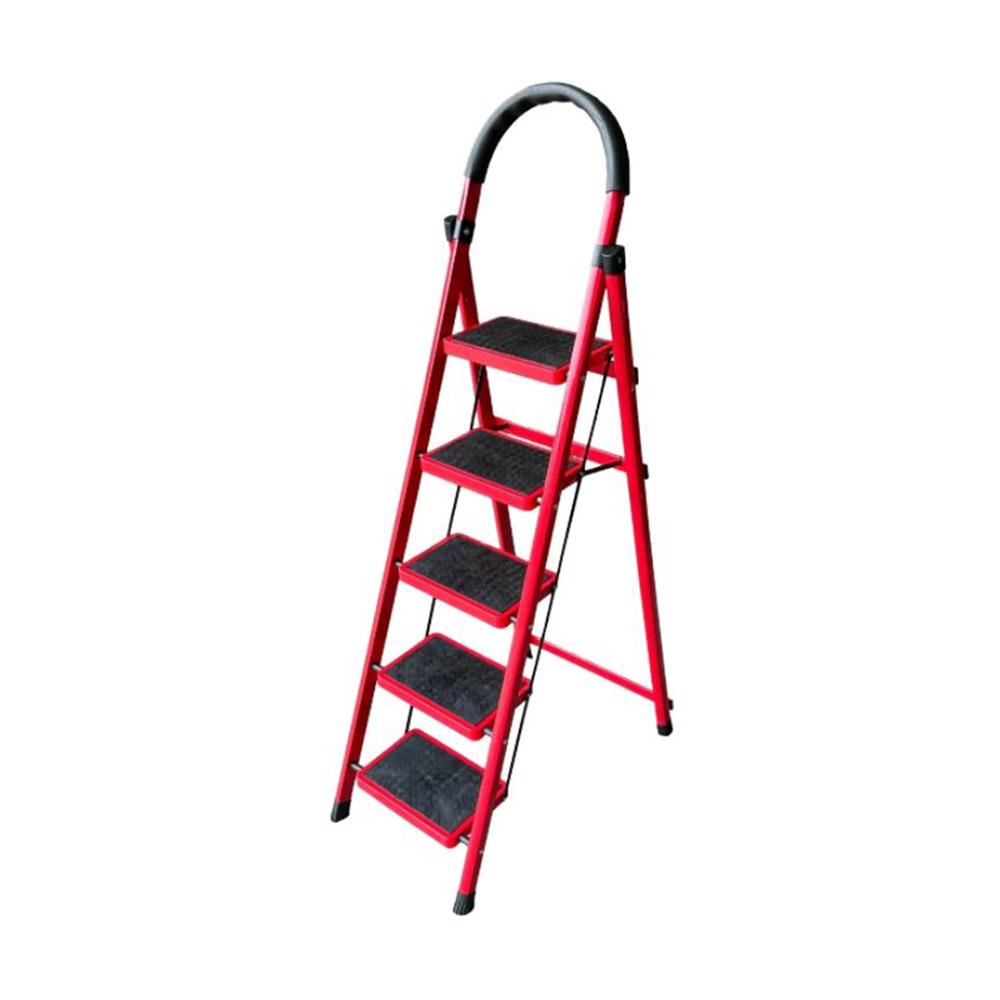 บันได STEP 5 ขั้น BARCO LSHL-005-R สีดำ-แดง