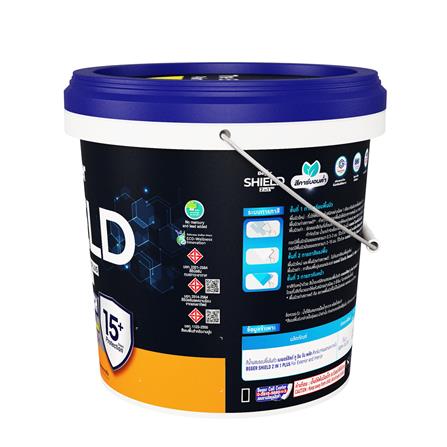 สีน้ำภายนอก ชนิดกึ่งเงา BEGER SHIELD 2IN1 เบส D 9 ลิตร_2
