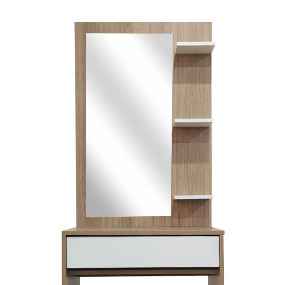 ชุดโต๊ะเครื่องแป้ง FURDINI KEPT 60 ซม. สี NT OAK/ขาว