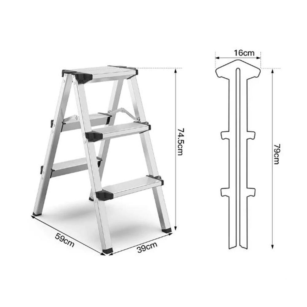 บันได STEP 3 ขั้น BARCO ALFS-003-ALU