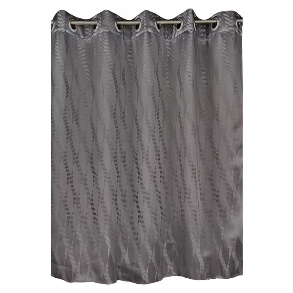 ผ้าม่าน EYELET HOME LIVING STYLE LIMO UV 175x160 ซม. สีเทา