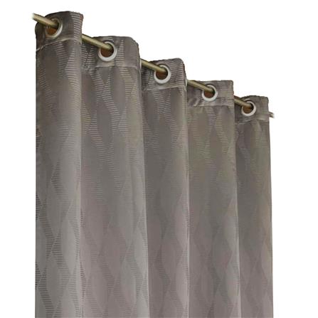ผ้าม่าน EYELET HOME LIVING STYLE LIMO UV 175x160 ซม. สีเทา_1