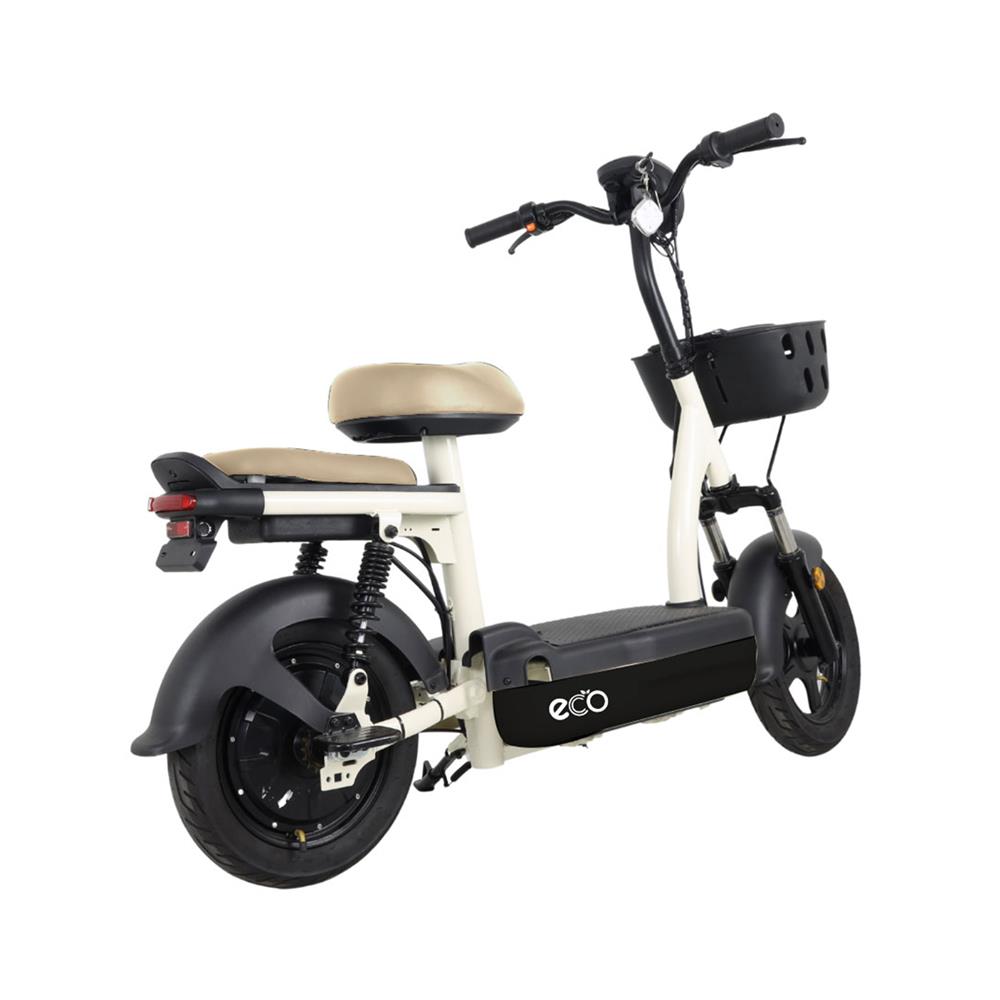 จักรยานไฟฟ้า EM ECO S1 531318825 สีขาว/ดำ