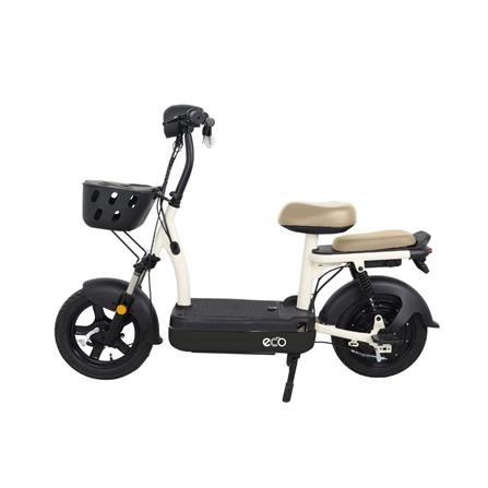 จักรยานไฟฟ้า EM ECO S1 531318825 สีขาว/ดำ_1