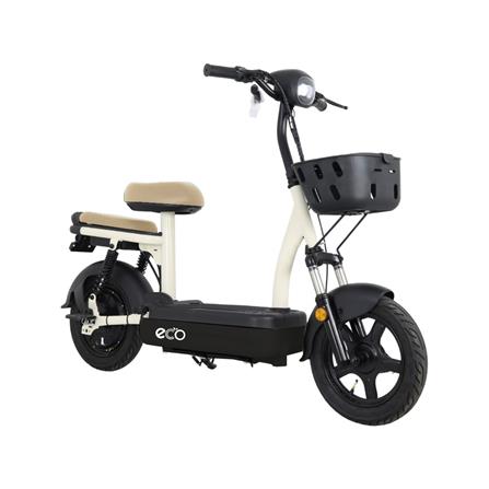 จักรยานไฟฟ้า EM ECO S1 531318825 สีขาว/ดำ_2