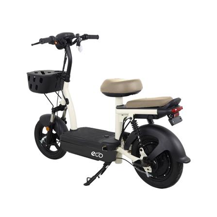 จักรยานไฟฟ้า EM ECO S1 531318825 สีขาว/ดำ_4