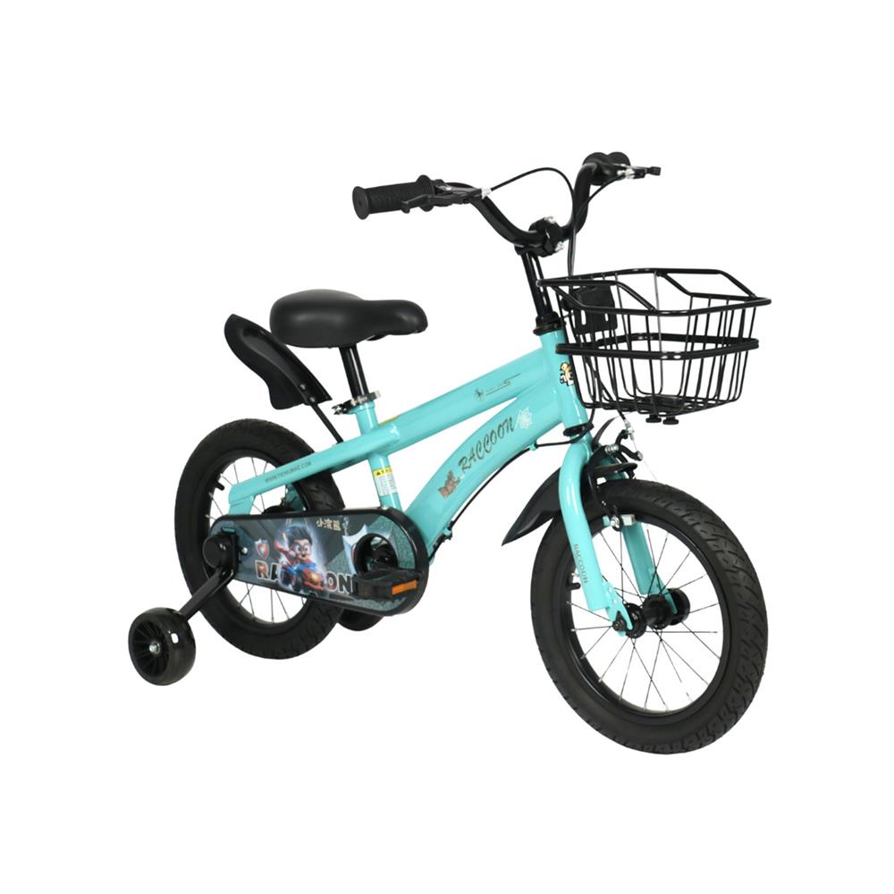 จักรยานเด็ก 16 นิ้ว RACCOON สีเขียวน้ำทะเล