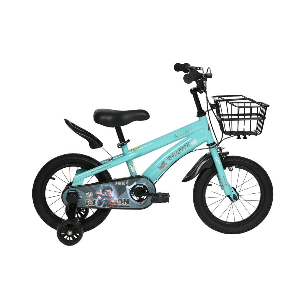 จักรยานเด็ก 12 นิ้ว RACCOON สีเขียวน้ำทะเล
