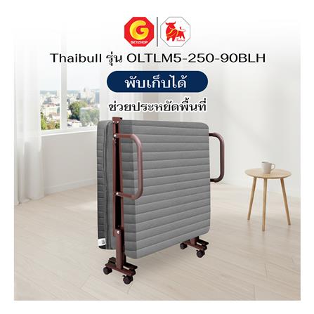 เตียงพับพร้อม TOPPER THAIBULL OLTLM5-250-90BLH สี GREY_6