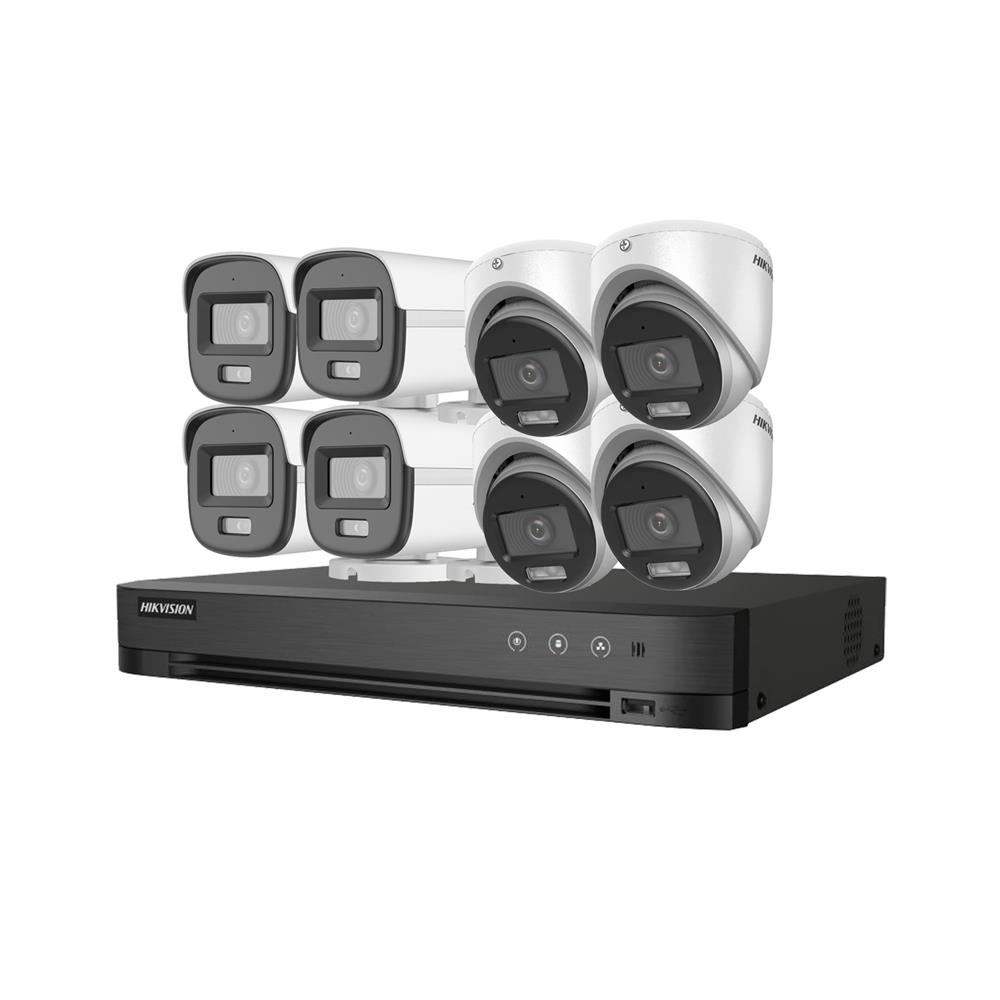 ชุดกล้องวงจรปิด 8 ตัว HIKVISION SMART 2 ล้านพิกเซล_1