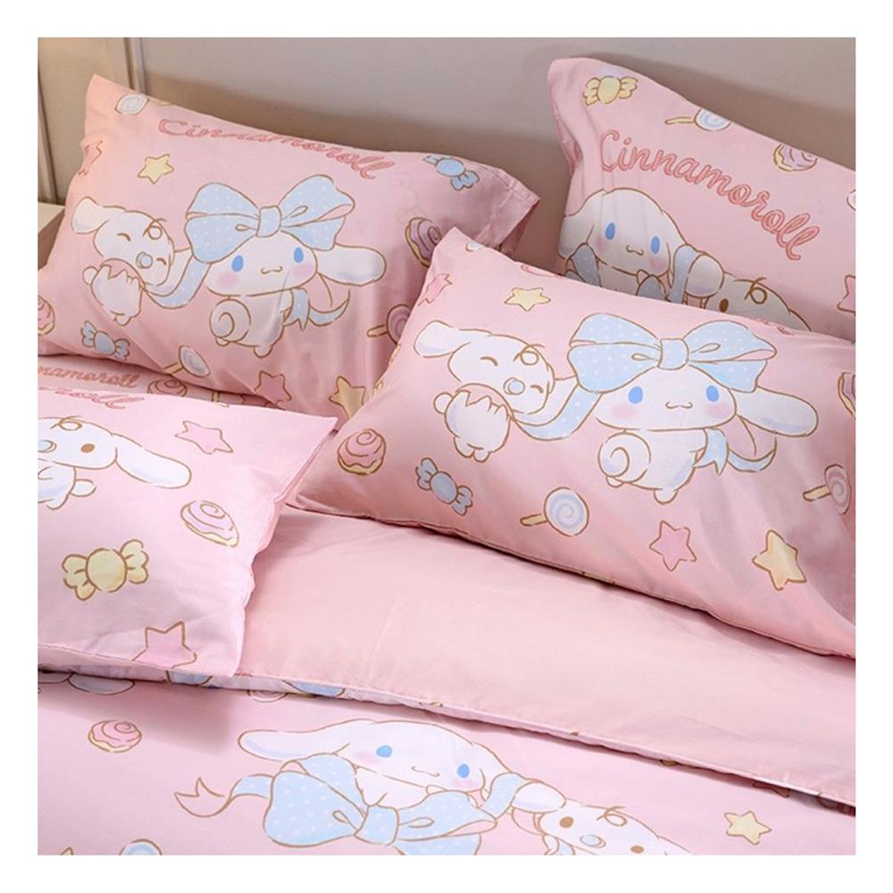 ชุดผ้าปูที่นอน 6 ฟุต (ชุด 6 ชิ้น) JESSICA CINNAMOROLL 20209-T025