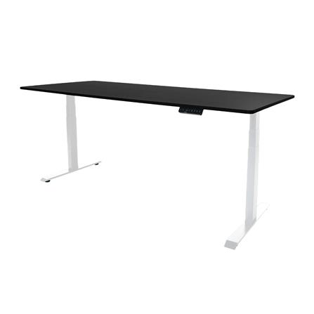 โต๊ะปรับระดับไฟฟ้า BEWELL TBS01 TOP08 200 ซม. สีดำ/ขาว_0