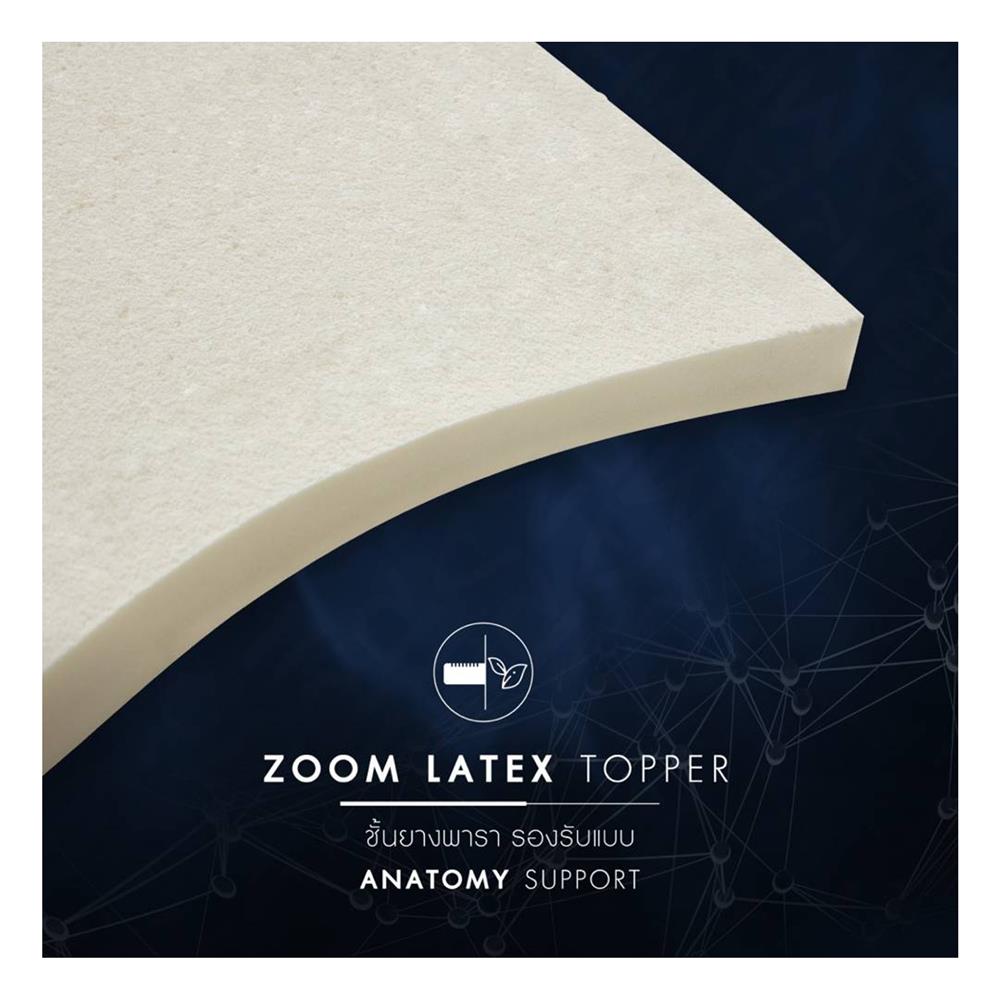 ที่นอน 5 ฟุต DUNLOPILLO DREAM POWER (พร้อมชุดเครื่องนอน 11 ชิ้น)