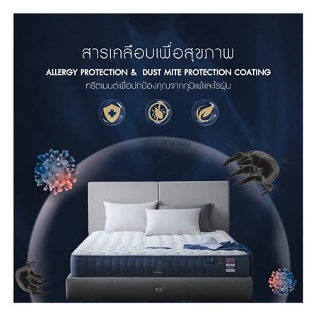 ที่นอน 5 ฟุต DUNLOPILLO DREAM POWER (พร้อมชุดเครื่องนอน 11 ชิ้น)_3