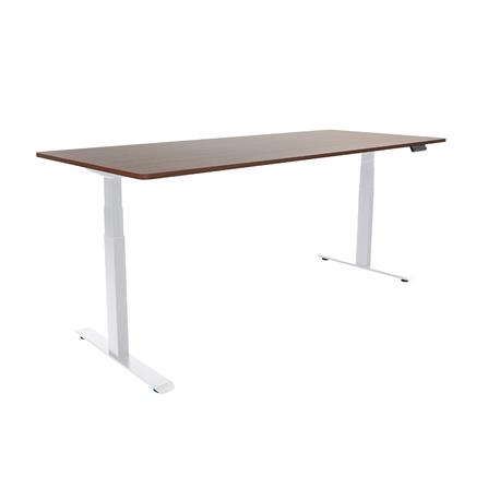 โต๊ะปรับระดับไฟฟ้า BEWELL TBS01 TOP08 200 ซม. สีโอ๊ค/ขาว_2