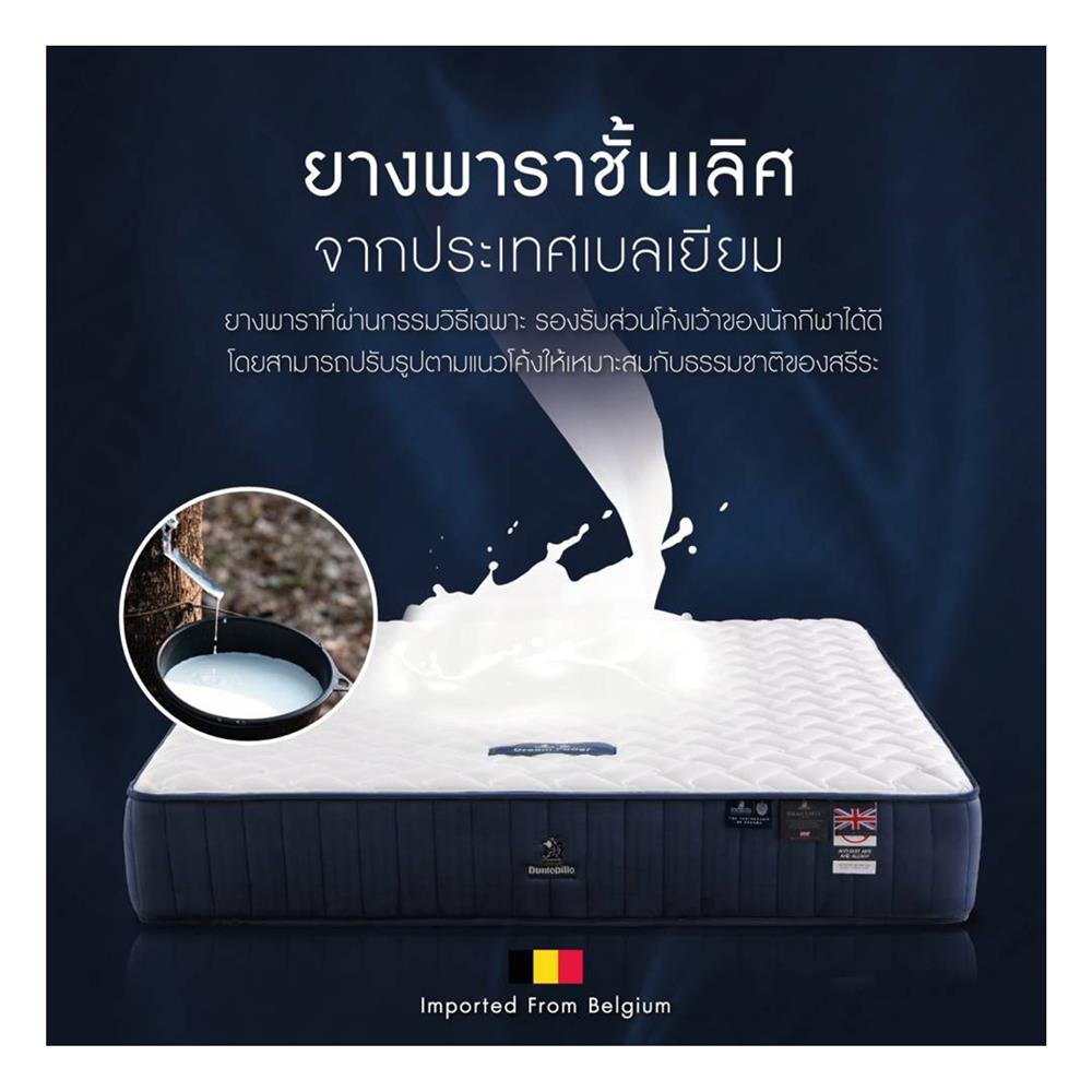 ที่นอน 3.5 ฟุต DUNLOPILLO DREAM POWER (พร้อมชุดเครื่องนอน 7 ชิ้น)