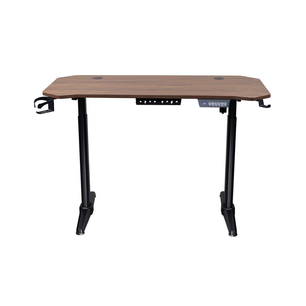โต๊ะเกมมิ่งปรับระดับไฟฟ้า NUBWO NXGD993 120 ซม. สีดำ/ไม้