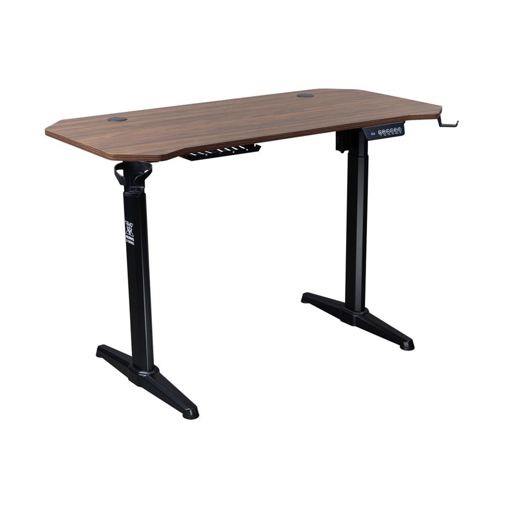 โต๊ะเกมมิ่งปรับระดับไฟฟ้า NUBWO NXGD993 120 ซม. สีดำ/ไม้