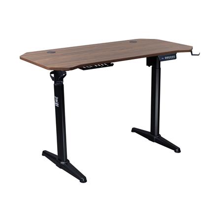 โต๊ะเกมมิ่งปรับระดับไฟฟ้า NUBWO NXGD993 120 ซม. สีดำ/ไม้_2