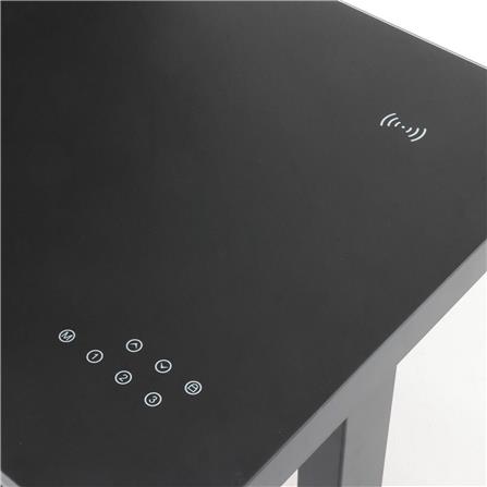 โต๊ะทำงานเหล็ก SB FURNITURE LUKE 19233320 120 ซม. สีดำ_3