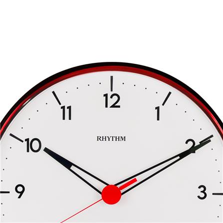 นาฬิกาแขวน RHYTHM CFG730NR02 13 นิ้ว สีดำ_2